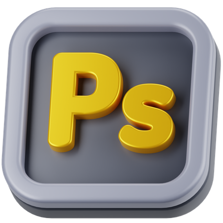 Photoshop  3D Icon