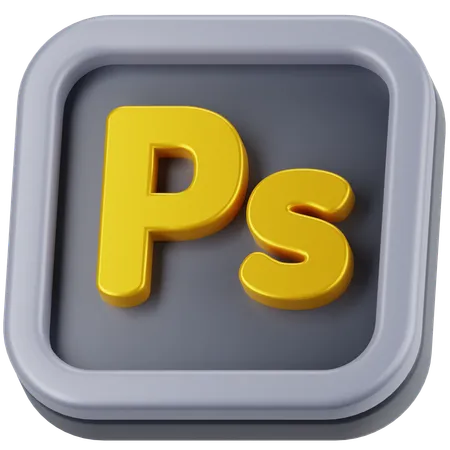 Photoshop  3D Icon