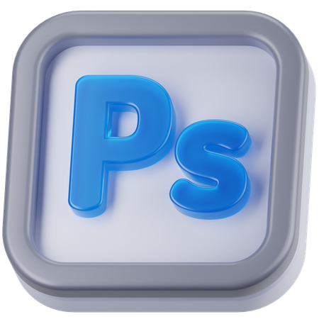 Photoshop  3D Icon