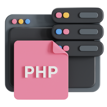 PHP  3D Icon