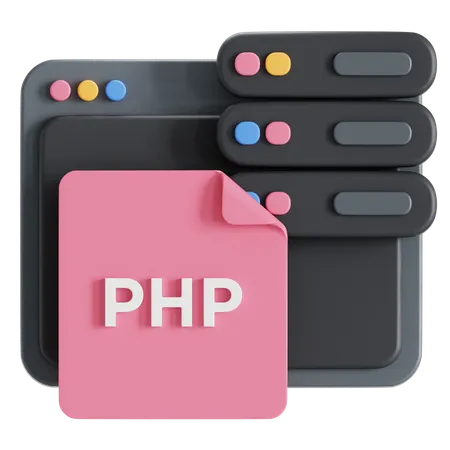 PHP Programming Language 3D Icon