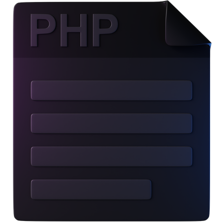 Php  3D Icon