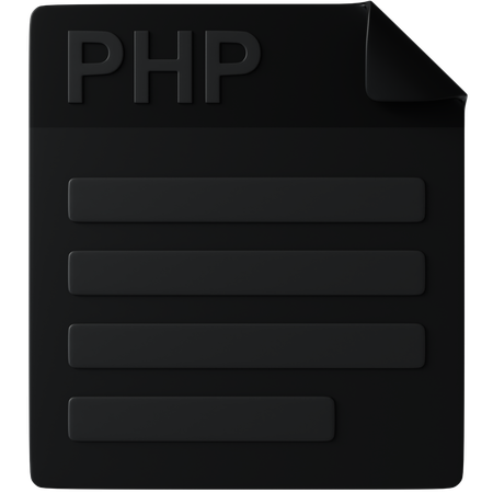 Php  3D Icon