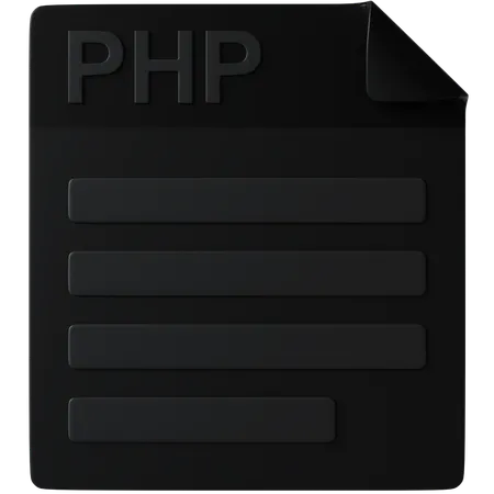 Php  3D Icon