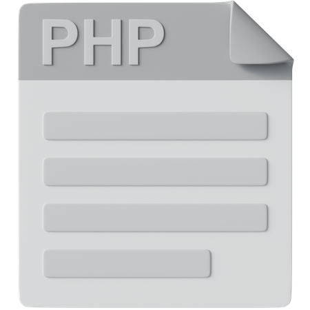 Php  3D Icon