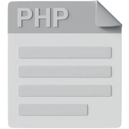 Php  3D Icon