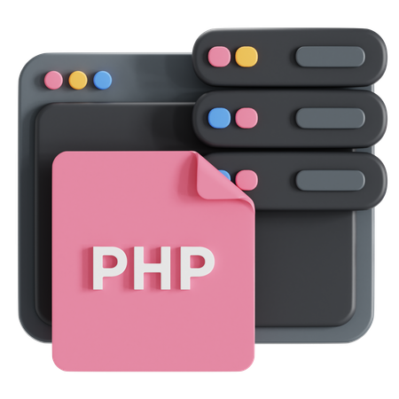 PHP  3D Icon