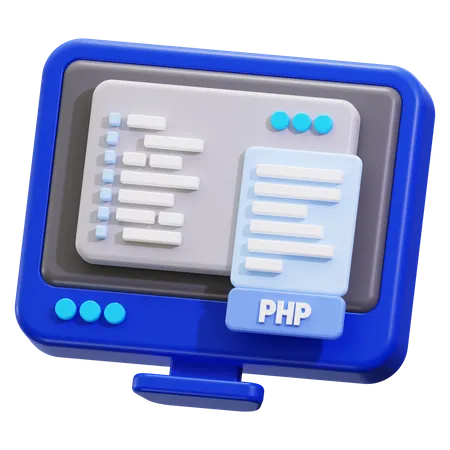 Php  3D Icon