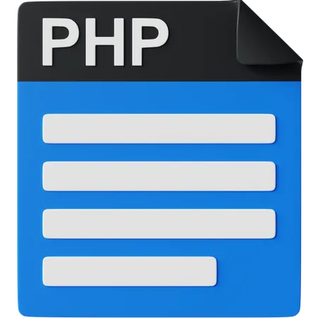 PHP  3D Icon