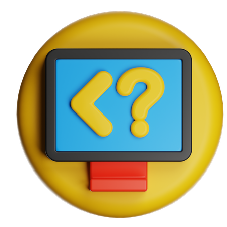 Php Code  3D Icon