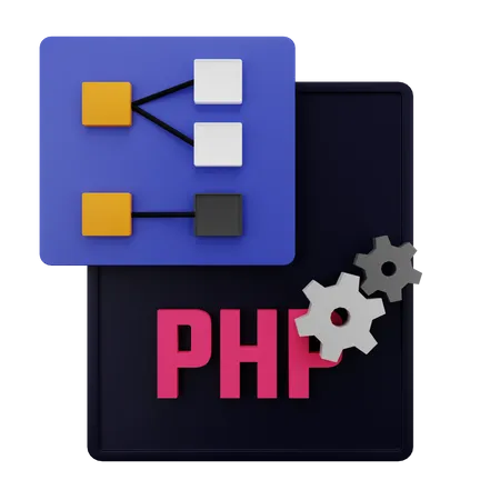 Php Coding  3D Icon