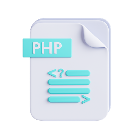 Php File  3D Icon