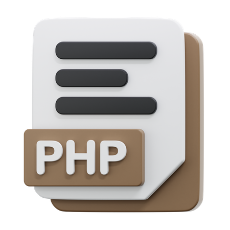 PHP FILE  3D Icon
