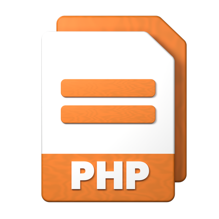 Phpファイル  3D Icon