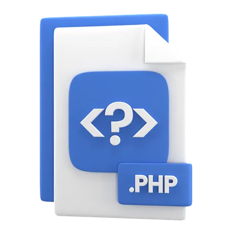 PHP File  3D Icon