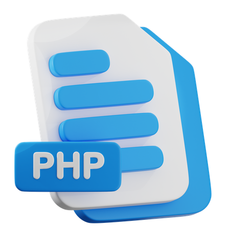 PHP File  3D Icon