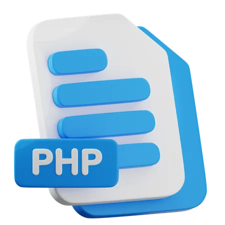 PHP File  3D Icon