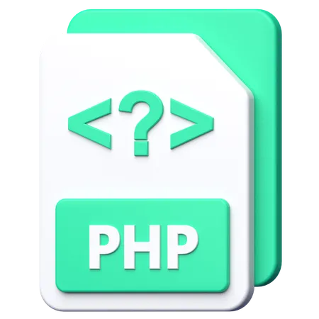 PHP File  3D Icon