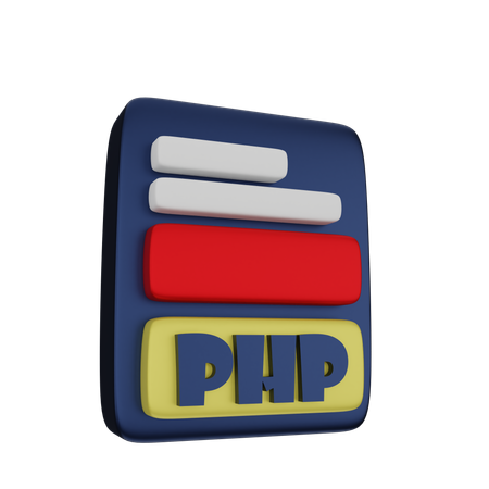 Php File  3D Icon