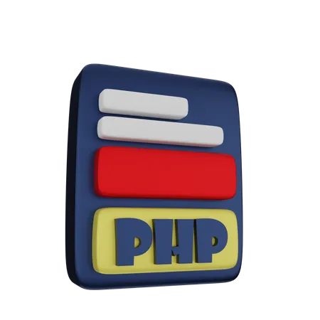 Php File  3D Icon