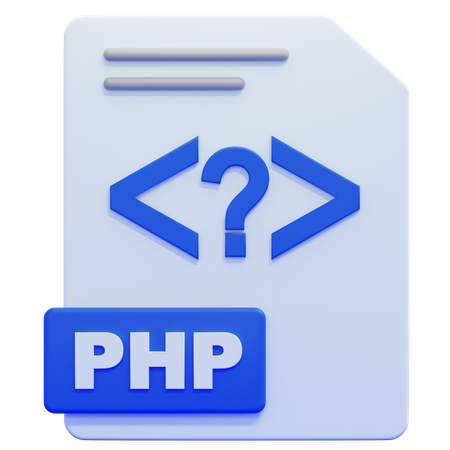 Php File  3D Icon