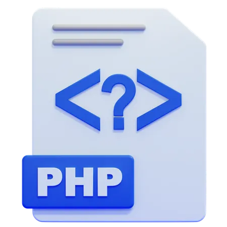 Php File  3D Icon