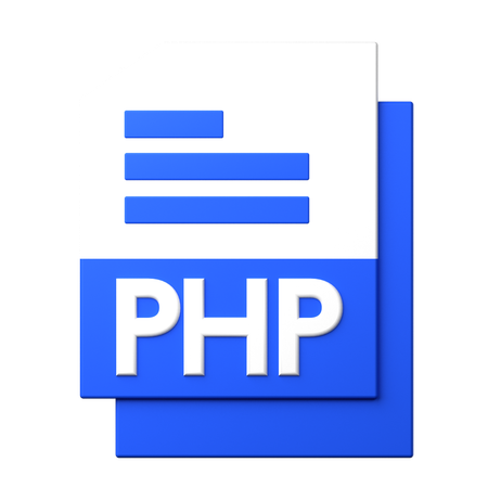 PHP File  3D Icon