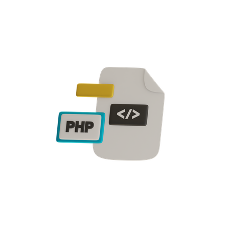Php File  3D Icon