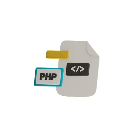 Php File  3D Icon