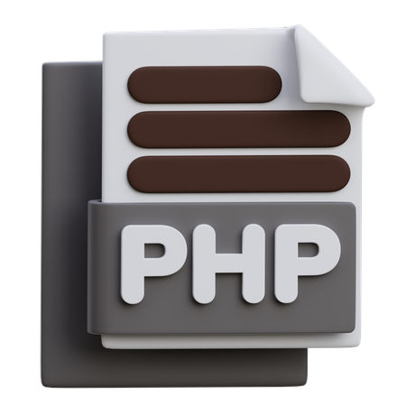 Php File  3D Icon