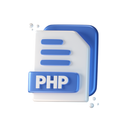 Php File 3D Icon