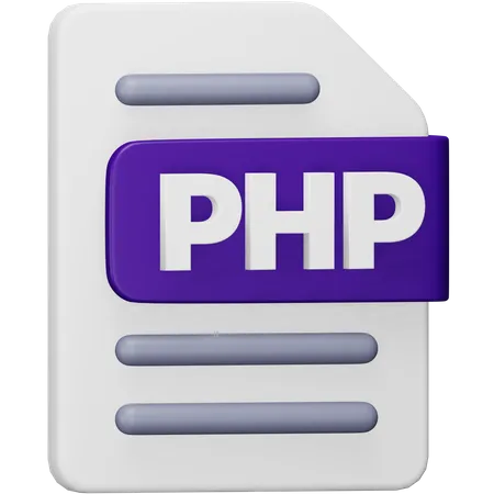 php 3d logo