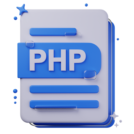 PHP File  3D Icon