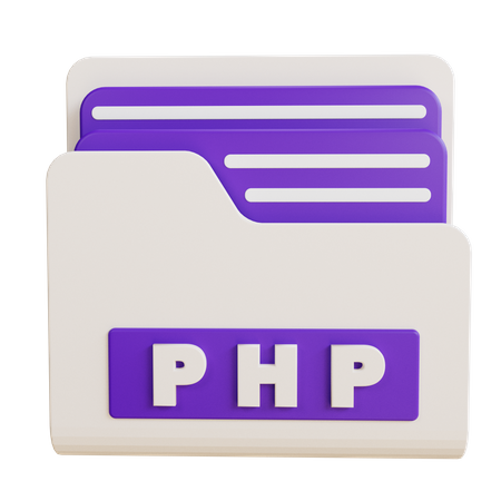 PHP Folder  3D Icon
