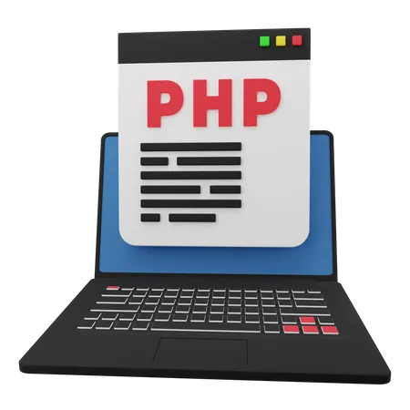 PHP-Codierung  3D Icon