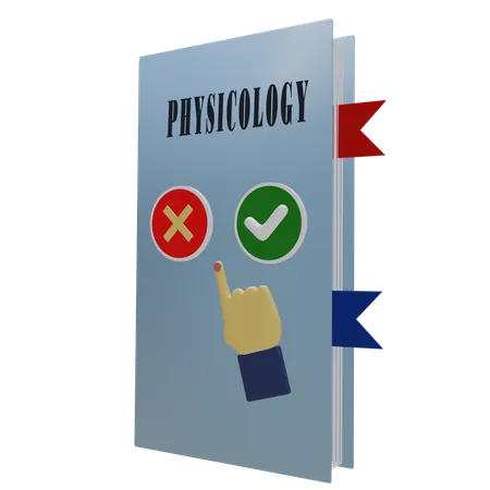 Phsycology Book  3D Icon
