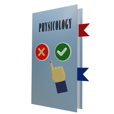 Phsycology Book  3D Icon