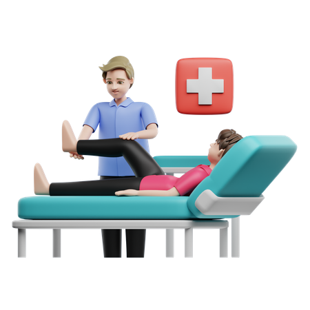 Physical Therapy  3D Icon