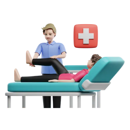 Physical Therapy  3D Icon