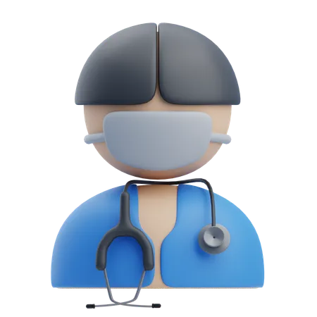 Physician  3D Icon