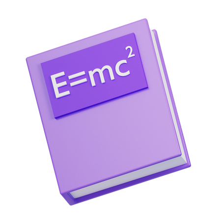 Physics Book  3D Icon