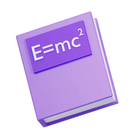 Physics Book  3D Icon