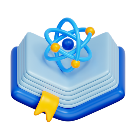 Physics Book  3D Icon