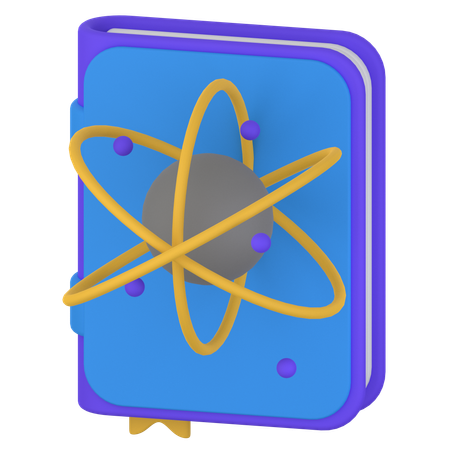 Physics Book  3D Icon