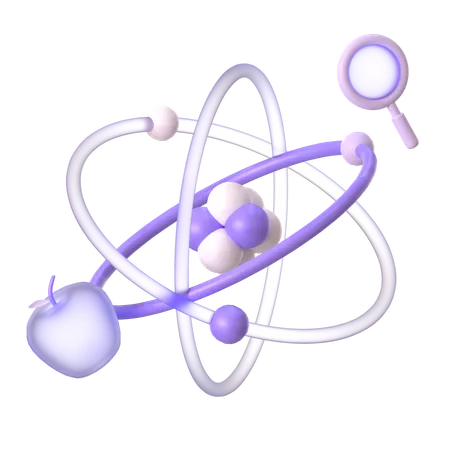 Physics Knowledge  3D Icon