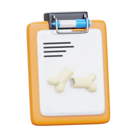 Physiotherapy Clipboard 3 D Physiotherapy Icon 3D Icon