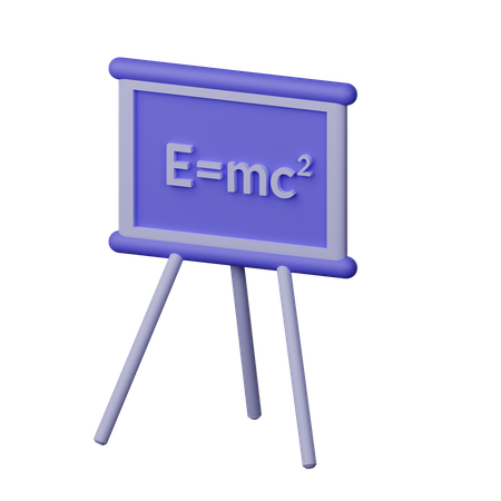 La physique  3D Icon