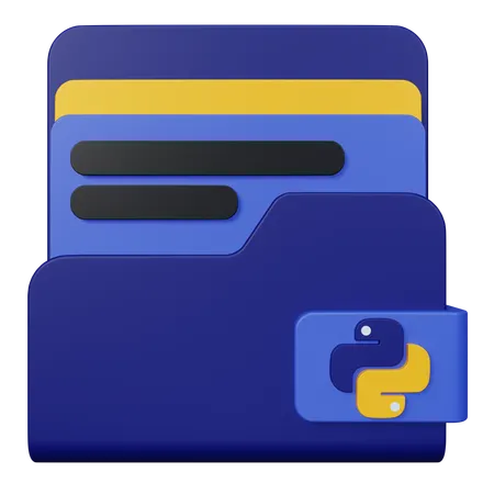 Phyton File  3D Icon