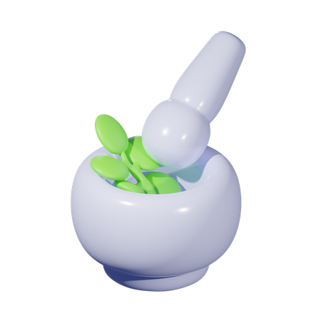 Phytothérapie  3D Icon