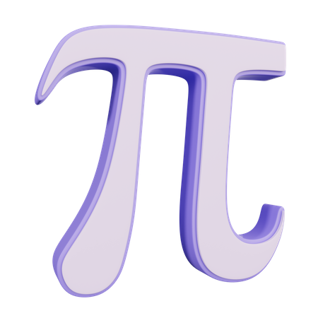 Pi  3D Icon